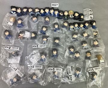 G2827 名探偵コナン ちぢませ隊 フィギュア 大量セット まとめ売り