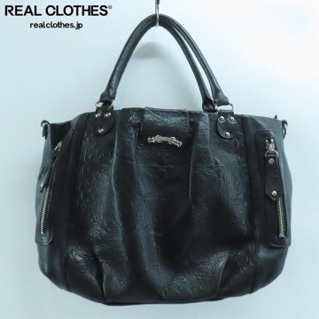 DEAL DESIGN/ディールデザイン 2Way レザー ハンドバッグ/ショルダーバッグ /080