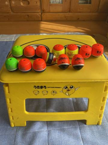 釣研　黒魂　キザクラ　ウキ　セット