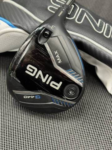 ☆ピン PING☆G440 MAX 3W 15度☆TOUR 2.0 CHROME 65(R)☆中古品☆正規品☆ヘッドカバー付き☆