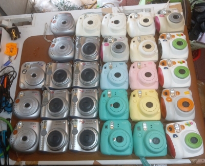 FUJIFILM 富士フィルム　 instax mini8+x5/mini8x4/mini7x6/mini7sx1/mini10x7/mini20x4/mini30x1ポラロイド インスタントカメラ 合計28個