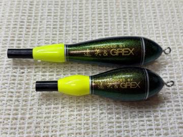 GREX■グレックス 遠矢国利プロデュース 環付きウキ■人気モデル2本セット■タグマ TAGMA 777 (B) ＆ TAGMA 60 (0) 磯釣り 遠投