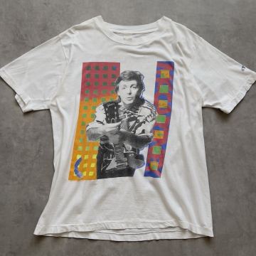 Special 80s Paul McCartney シングルステッチ ツアー Tシャツ バンド Beatles ポール マッカートニー ヴィンテージ ビンテージ 検 USA製