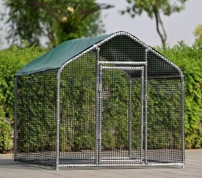 屋外鶏小屋・家禽の小型養殖棚、簡易孔雀ケージ、大型鳩かご、犬用防雨シェルター 組み立て