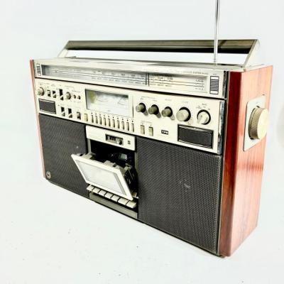 1円 National ナショナル RX-5700 ステレオラジオ ラジオ レコーダー カセットレコーダー 2WAY 昭和 レトロ 音響機器【中古品】