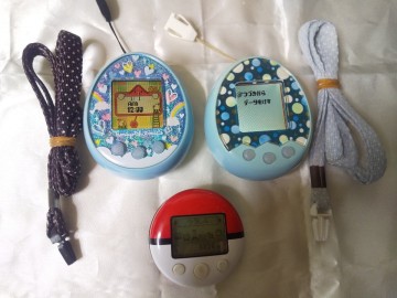 たまごっち バンダイ　Tamagotchi 1点　たまごっち　ちみくす　1点　ポケモンポケウォーカー　1点　　計3点　動作OK　現状品 