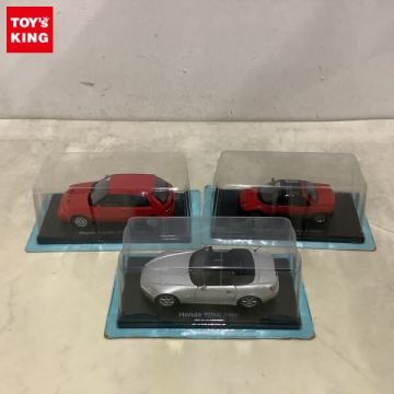 1円～ アシェット 国産名車コレクション 1/24 ホンダ S2000 1999 マツダ Familia GT-R 1992 他
