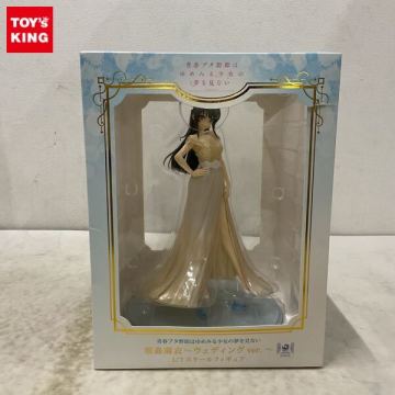 1円～ アニプレックス 1/7 青春ブタ野郎はゆめみる少女の夢を見ない 桜島麻衣 ウェディングver.