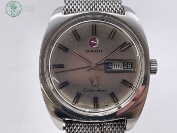 CG1104423　△ RADO ラドー GOLDEN HORSE ゴールデンホース 11816 自動巻き メンズ 腕時計 3針 アナログ デイデイト 稼働 中古