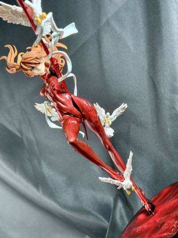 塗装済み完成品 1/6 エヴァンゲリオン アスカ 夢之卜 ガレージキット 完成品 フィギュア