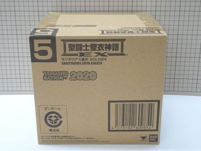 #k31【梱80】聖闘士聖衣神話EX サジタリアス星矢 GOLD24 輸送箱付 未開封品