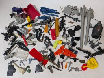 47　トランスフォーマー　ガンプラ　ジャンクパーツまとめ　武器　ロボット　タカラ　当時物 昭和 フィギュア おもちゃ 玩具