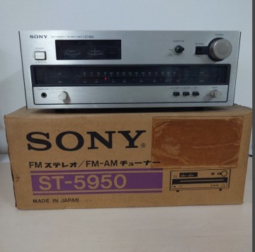 SONY ソニー FMステレオ/FM-AMチューナー ST-5950 元箱付き