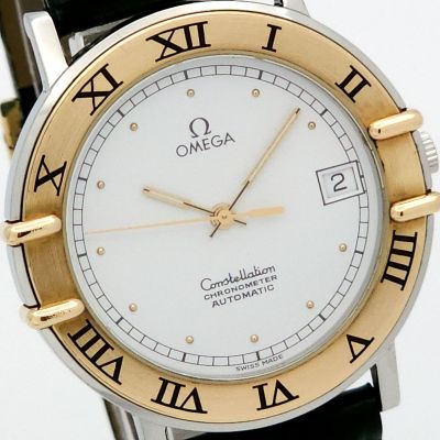 ★良品 1円 OMEGA オメガ コンステレーション クロノメーター 自動巻 動作品 裏スケ KN0791T（BB 29）