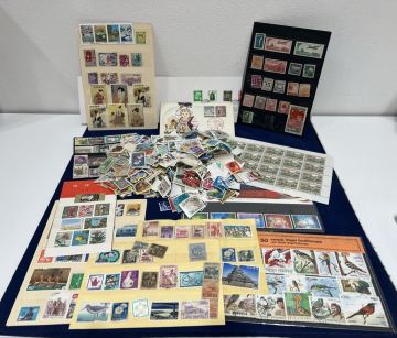 古い切手まとめ 外国切手 日本切手 コレクション品 日本 中国 ヨーロッパなど 記念切手 バラ アンティーク 消印あり 現状品