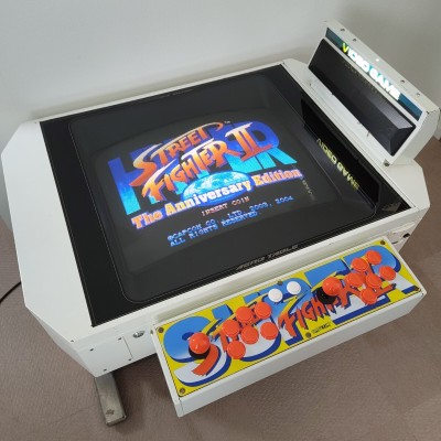 セガ/SEGA　エアロテーブル　テーブル筐体　スパⅡコンパネ付き　AERO TABLE　セガ純正テーブル筐体