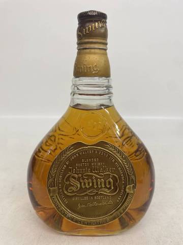 R117/ウイスキー 1円〜 Johnnie Walker ジョニーウォーカー SWING スウィング 1820 スコッチ 750ml 43.4％ 未開栓