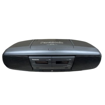 A033-I55-2326 Panasonic パナソニック RX-DT99 ポータブルステレオCDシステム コブラトップ ラジカセ 通電確認済み IJ