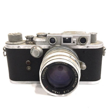 1円 Nicca ニッカ 3-S レンジファインダー フィルムカメラ SUPER ROKKOR C 50mm F2.8 レンズ