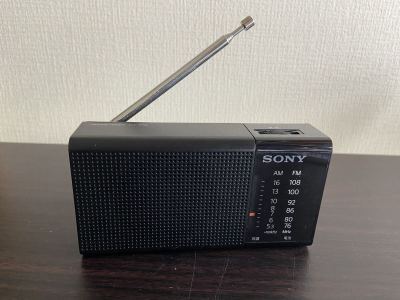 70532　ソニー　ラジオ　ICF-P36　通電確認済み　AM FM 