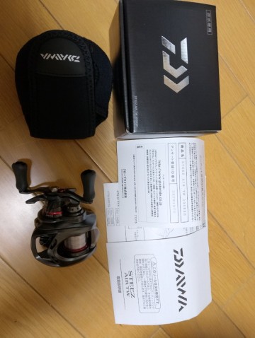 美品！ダイワ スティーズ AIR TW 500XXH ベイトリール ！