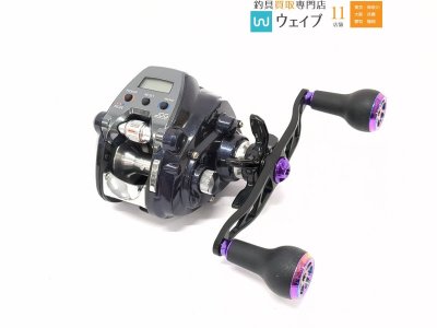 ダイワ 17 レオブリッツ 200J 使用距離：24.4km 使用時間：59h 動作確認済み ゴメクサスハンドル120mm換装