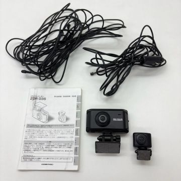 M325-K58-2785 COMTEC コムテック ドライブレコーダー ZDR 035 前後カメラ 取扱説明書付き KA