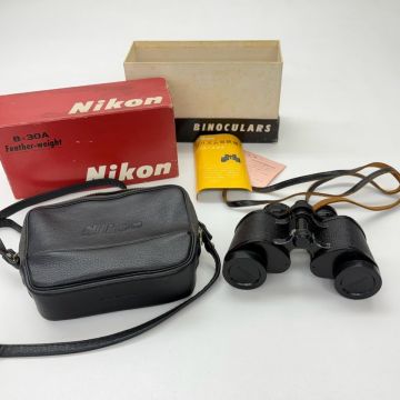 M330-K70-75 Nikon ニコン BINOCULARS 8x30A Feather-weight 双眼鏡 日本製 ケース/箱付き KB