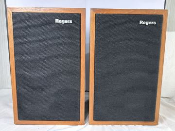 【希少】Rogers/ロジャース The LS3/5A Monitor Loudspeaker BBCモニタースピーカー 15&Omega;仕様 連番ペア 動作未確認 1円〜【B161.MI】 