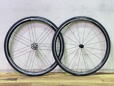 h0035 ■USED■ Campagnolo カンパニョーロ ZONDA C17 ゾンダ アルミ リム 700C 合計2200g HG 11速 クリンチャー ロードバイク ホイール