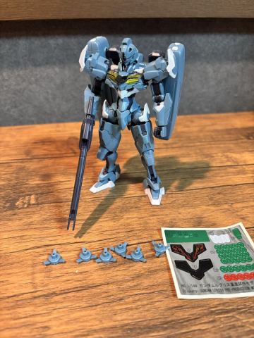 HG ルブリス量産試作モデル　組立済 ガンプラ