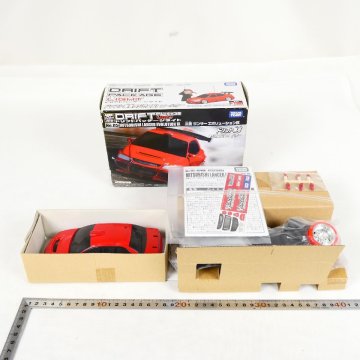 未使用 タカラトミー ラジコン ドリフトパッケージライト 三菱 ランサーエボリューションIX エアロアールシー コレクション品■GF027s■