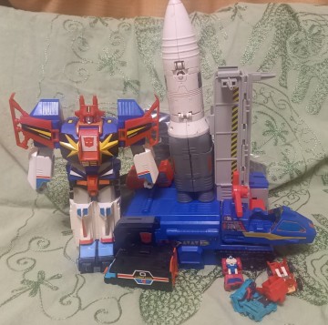 トランスフォーマー スカイギャリー ロケットベース 当時物 ジャンク マイクロトランスフォーマー タカラ バトルスターズ