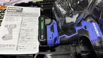 HiKOKI(ハイコーキ) 18V インパクトドライバー FWH18DA 2.0Ah バッテリー1個・ケース付