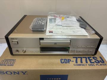 SONY ソニー CDP-777ESJ CDプレーヤー 新品未使用　デットストック