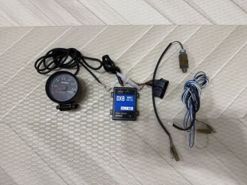 pivot DUAL GAUGE RS ブースト計　DRX-B OBD &Phi;60 温度センサー　(ER34 GDB GRB VAB 4B11 FD2 FL5 FC Defi blitz HKS