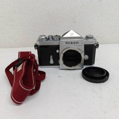 CA504-30 ニコン Nikon F アイレベル シルバー ボディ フィルム マニュアルフォーカス 一眼レフカメラ 