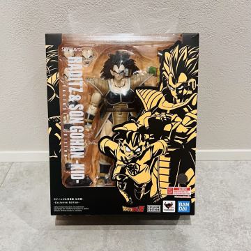 【中古品】ドラゴンボールZ フィギュア S.H.Figuarts ラディッツ＆孫悟飯-幼年期-Exclusive Edition-
