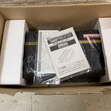 1円〜 未使用　Cellstar セルスター DAC-1500/12V DC-ACインバーター 1500W 大容量 車載用 12V 100V 2コンセント