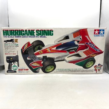 【80】1/12 クイックレーサー RCカー ハリケーンソニック QR HURRICANE SONIC QR 現状品 開封済み 動作未確認