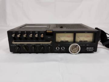 SONY TC-3000SD ステレオカセットコーダー カセットデッキ ソニー 電源コード/ストラップ付き　音響機器　当時物