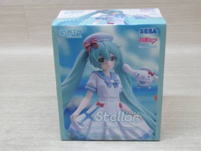 08/Y972★初音ミクシリーズ　XStellar　‐初音ミク&times;シナモロール‐ Summer Ver.　★セガ★プライズ★フィギュア