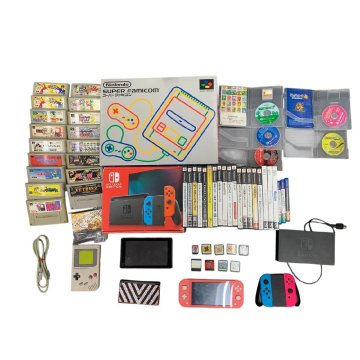 【彦】大量！ゲーム機&ソフトまとめ Ninteido Switch Switchlite DSlite GC GB PSVITA Wii ゲーム 本体 ソフト 現状品【4485-5218HK】H2