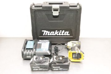 ■動作確認済■ makita マキタ TD173D 充電式 インパクトドライバー 18V 電動工具 イエロー