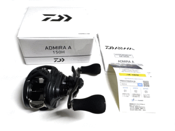 ダイワ 24アドミラ A 150H 右ハンドル ★未使用品★ DAIWA 24 ADMIRA A LEFT ベイトリール カワハギ 極鋭に