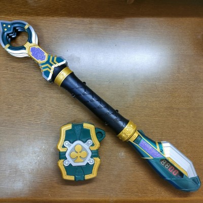仮面ライダー剣 DX醒杖レンゲルラウザー カードケース付き カード欠品