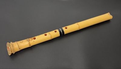① 尺八 琴古流 翠勝 在銘 全長 約52.5cm 和楽器