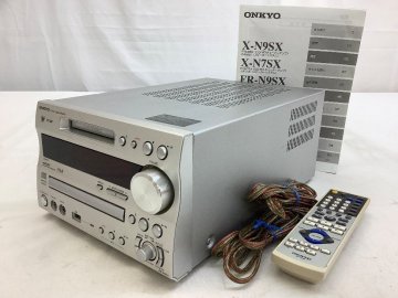 ONKYO CD MDデッキ FR-N9SX 再生確認済/CD&rarr;MD録音確認済 キズや汚れ等有/ACB 中古品
