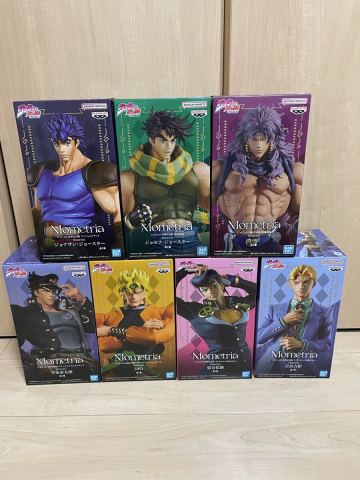 ジョジョの奇妙な冒険 フィギュア ジョナサン ジョセフ ジョースター 空条承太郎 東方仗助 DIO カーズ 吉良吉影 未開封