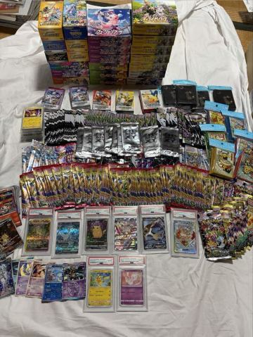ポケモンカード　引退品　BOX パック スリーブ デッキ PSA10 GEMMTまとめ売り